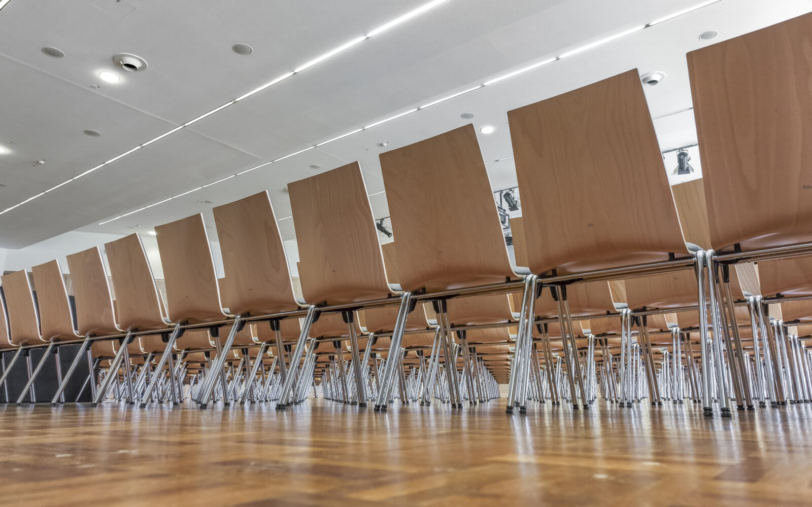 Reihenbestuhlung im Großen Saal