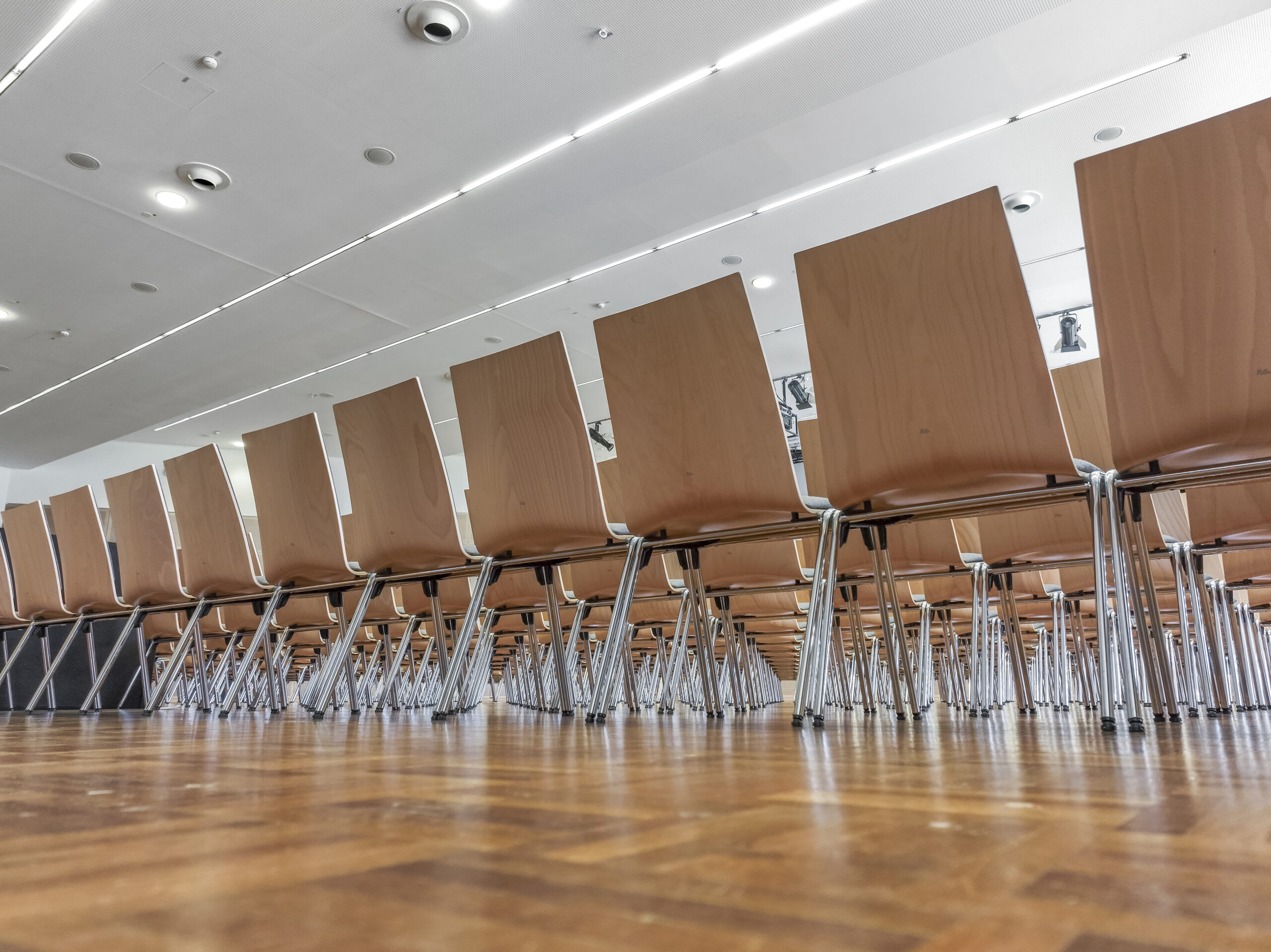 Reihenbestuhlung im Großen Saal